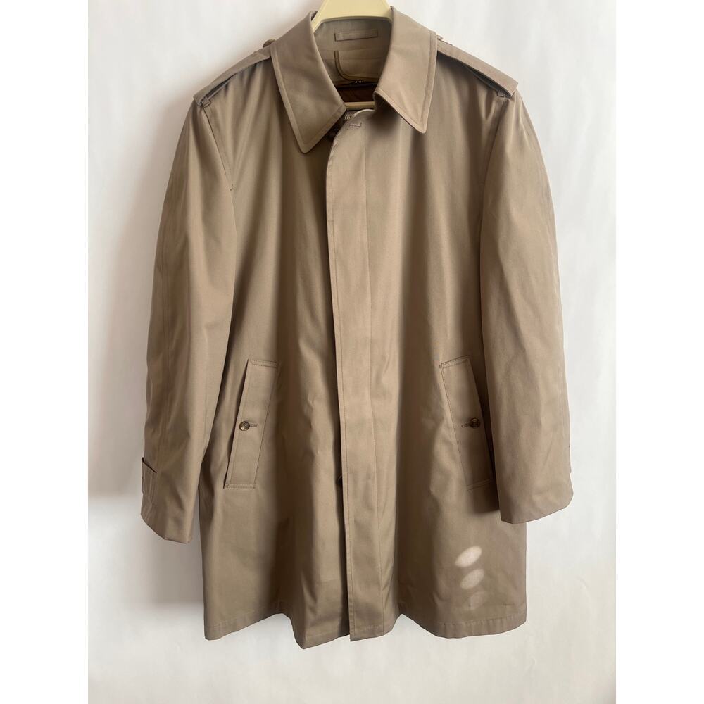 London Fog Men's Tan
Maincoats Trench Style Coat Tan Size 38R